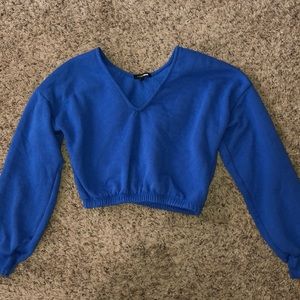 Fashion Nova cropped sweatshirt